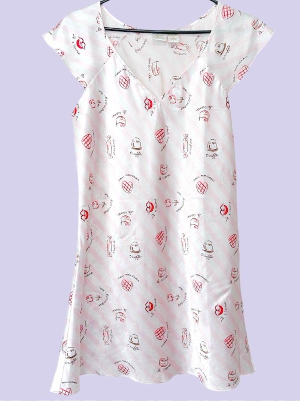Y2K vintage sweet thing satin slip dress